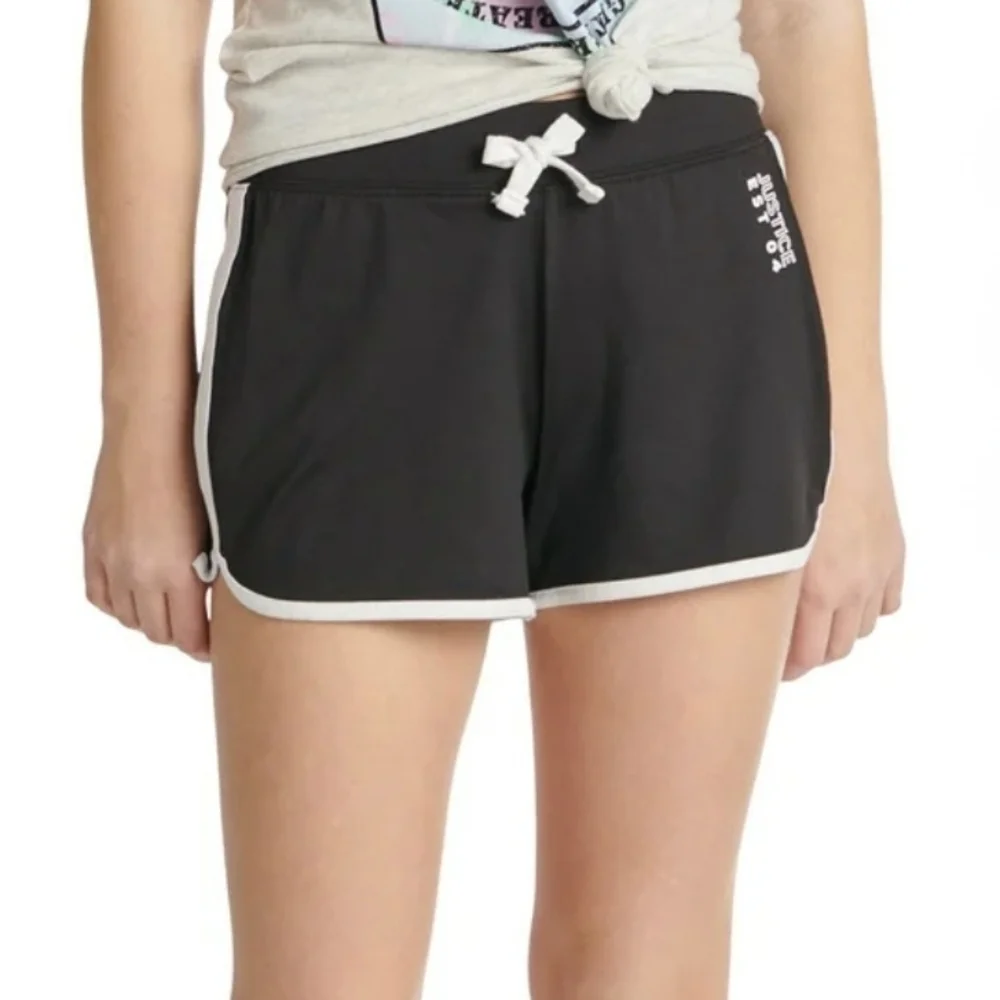 Justice Everyday Faves Dolphin Shorts Black S ( 7 / 8 )